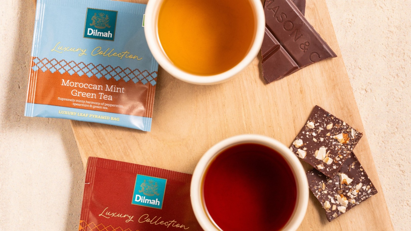 Tea and chocolate pairing film