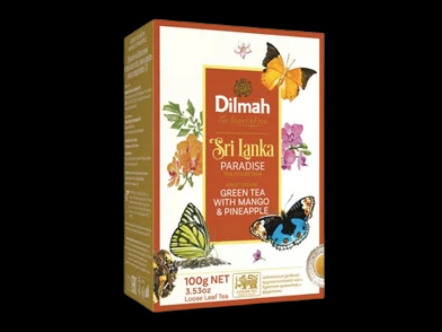 Dilmah Paradise Mango & Pineapple Ceylon Green Tea - Loose Leaf 100g