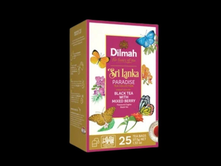 Dilmah Paradise Mixed Berry Ceylon Tea - 25 Tea Bags