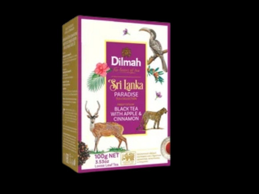 Dilmah Paradise Apple & Cinnamon Ceylon Tea - Loose Leaf 100g